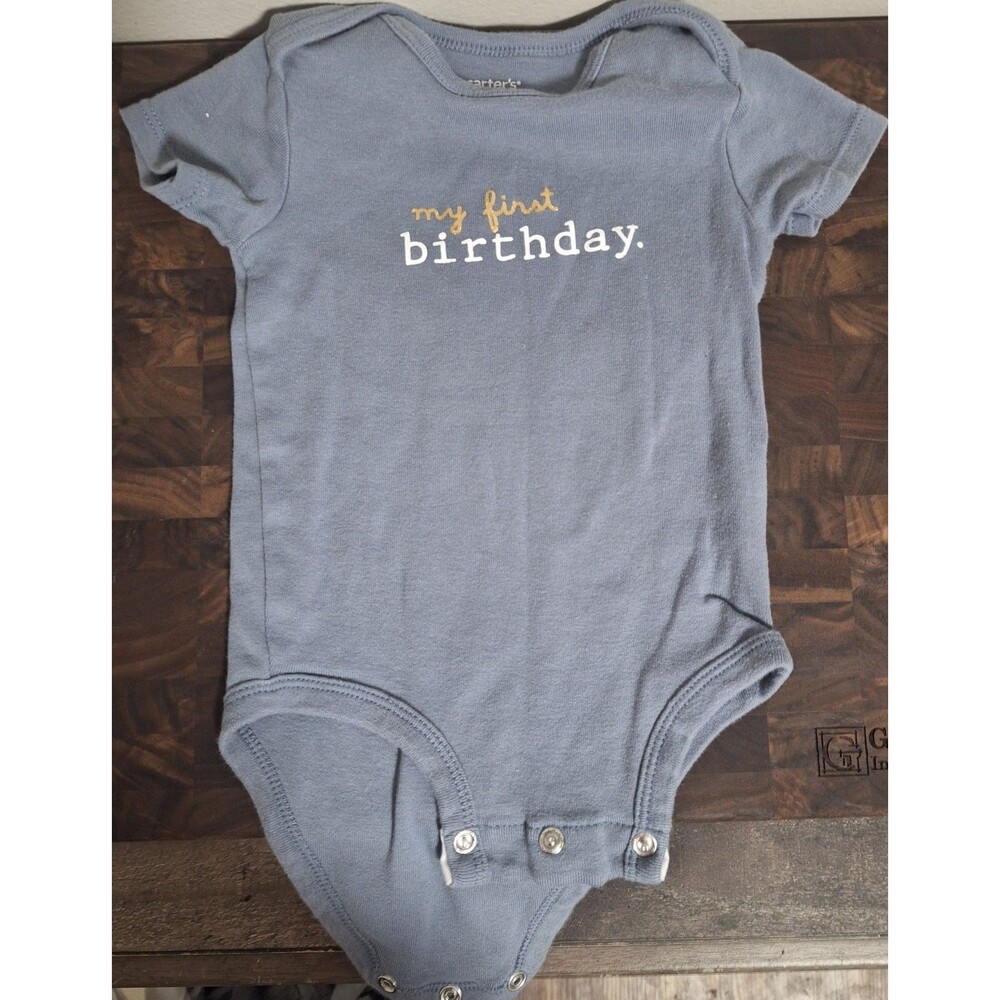 Carter's 12m first birthday romper
